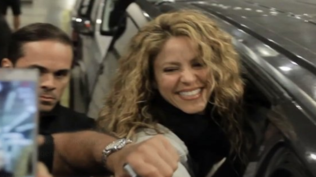 Cómo fue la calurosa bienvenida a Shakira al llegar a Argentina