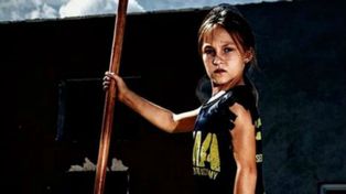 Una nena de 9 años realizó un entrenamiento militar para superar el bullying
