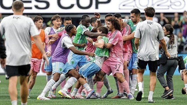 Messi sin título y final con escándalo en la Leagues Cup