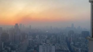 El humo de las quemas en las islas del Paraná llegó a la ciudad de Buenos Aires