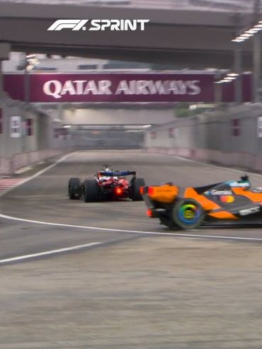 Búmeran para Lando Norris, que lo hizo al fin y sacó de carrera a su compañero