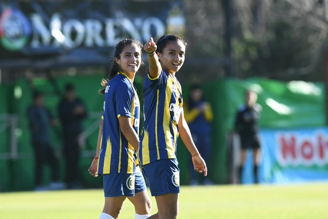 Paula Salguero anotó el gol del triunfo de Central ante SAT.