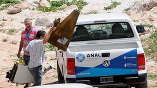 Dos muertos tras la caída de un helicóptero en el dique Potrerillos