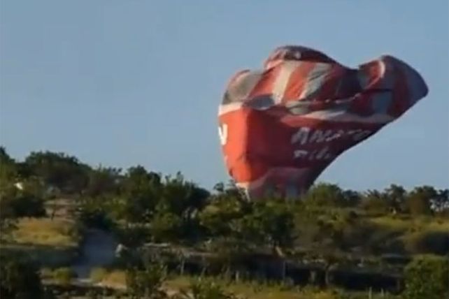 Tres argentinos heridos en trágico choque de globos aerostáticos