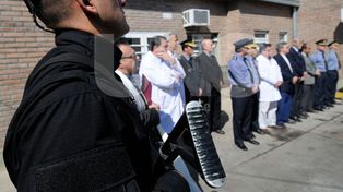 Inauguraron el destacamento policial en el hospital provincial José María Cullen