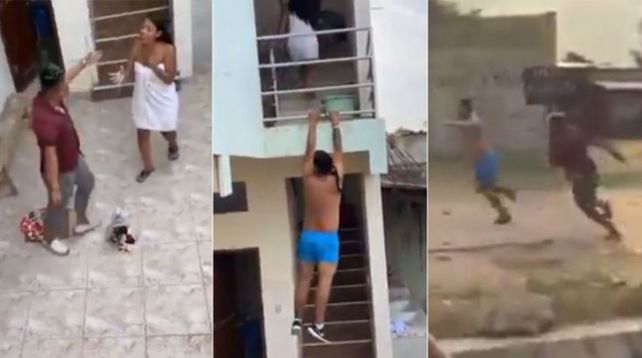 Llegó el novio y encontró a su prometida con el amante