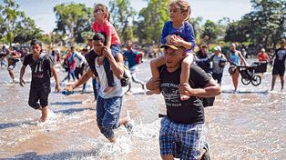 Drama en la frontera entre Guatemala y México