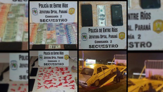 Detuvieron a una mujer e identificaron a dos hombres por narcomenudeo en Paraná.