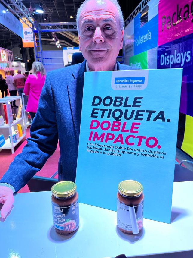 Pedro Borsellino, un histórico de la industria de la imprenta rosarina.
