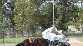 Sorprendieron y apresaron a jóvenes robando postes de un jardín de infantes