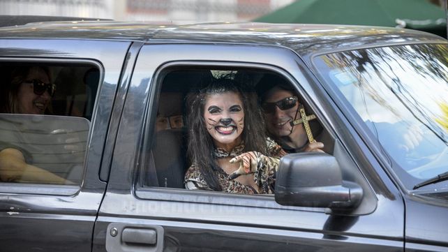 Fiesta de Disfraces: la colorida previa en el Parque Urquiza