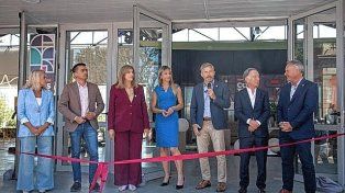 Rogelio Frigerio inauguró la Muestra de la Construcción.