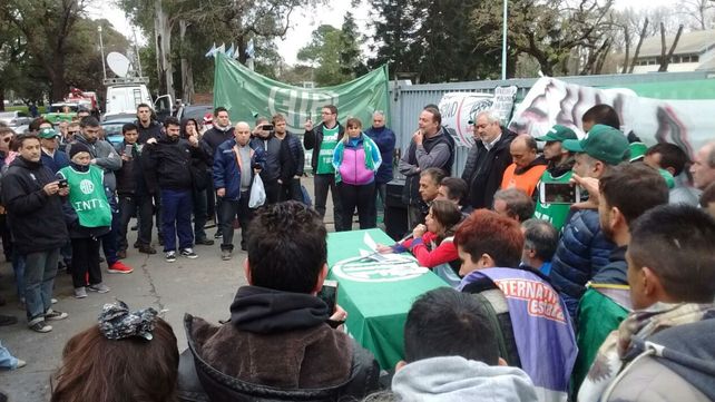 Paro de los trabajadores del Inti contra la precarización