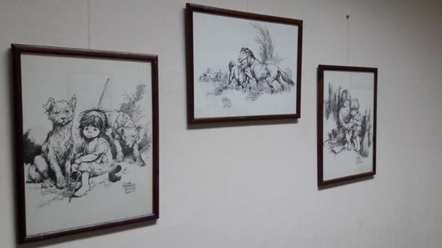 Muestra itinerante Juan Arancio, paisaje y corazón de Santa Fe, en Monte Vera