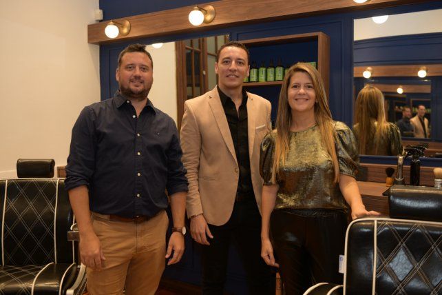 Agustin Lauret, Jorger Magariños y Cecilia Lomazzi