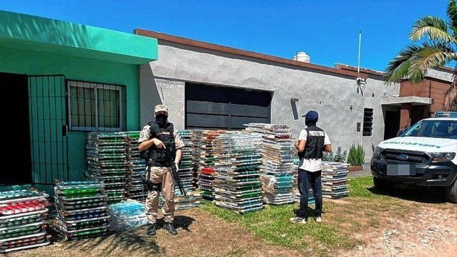Concordia: secuestraron mercadería por más de $120 millones