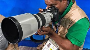 El fotógrafo ciego que logró cumplir su sueño en los Juegos Paralímpicos