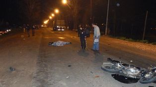 El accidente ocurrió en la ruta provincial 4. Foto PER.&nbsp;