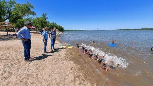 Stratta recorrió obras en la localidad de Piedras Blancas