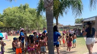 Unos 800 niños y adolescentes junto a adultos mayores, participan de las colonias de verano.