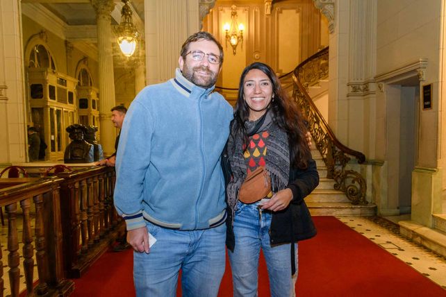 Gualberto Montañez y Alejandra Taccari