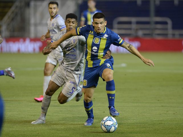 Noviembre de 2020. Lautaro Blanco debutó contra Godoy Cruz, en el primer partido que dirigió el Kily González.