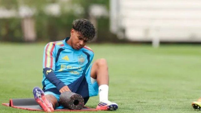 Alarma en España: Lamine Yamal no entrenó y encendió las dudas para la final ante Argentina