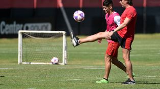 Heinze lo tiene muy en cuenta a Brian Aguirre para armar la ofensiva en el próximo torneo.