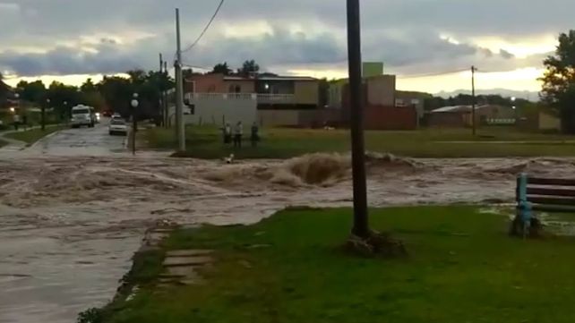 Temporal golpeó la costa del Paraná y alrededores