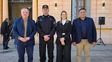 el director de policia, alejandro tognolo asumio como nuevo jefe de la unidad regional xiii con asiento en la ciudad de san  cristobal