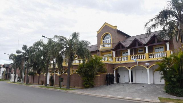 Cómo es la mansión donde fue detenido el sindicalista