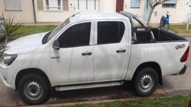 Camioneta robada en barrio Candioti