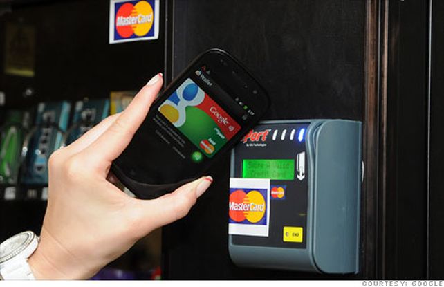 Google lanzó el año pasado un servicio de “Cartera” (Wallet) que permite a los teléfonos con sistema operativo Android usar un sistema de “pulsar y pagar” para comprar en comercios.