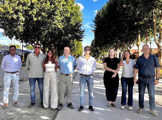 Legisladores y funcionarios recorrieron el sur provincial junto a la vicegobernadora, Gisela Scaglia