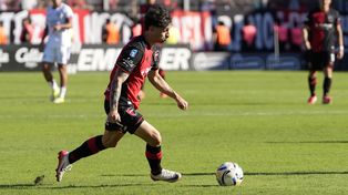 Mazzantti en Newell’s volvió al gol y asegura que tiene “etapas y momentos”, donde el arco se le abre.