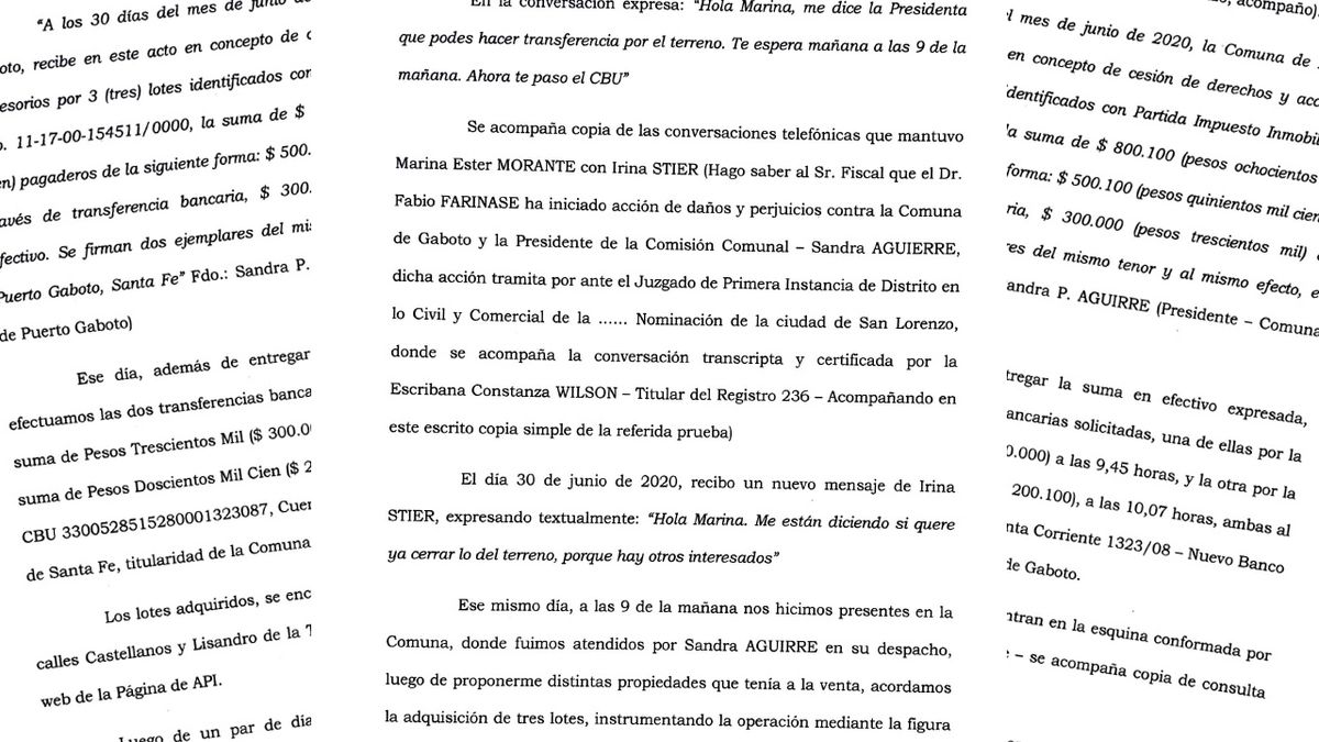 web Tregua después de esto Crece el escándalo en Puerto Gaboto: denuncian que la Comuna vende terrenos  que ya tienen dueño