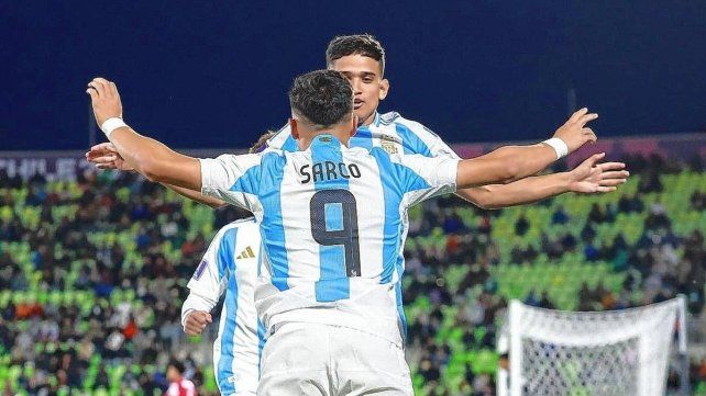 La Selección Argentina Sub 20 quedó primera en el Grupo D. La Selección Argentina Sub 20 quedó primera en el Grupo D.