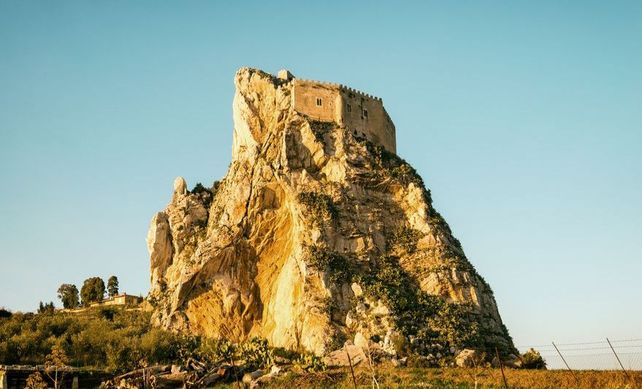 El castillo medieval de Mussomeli