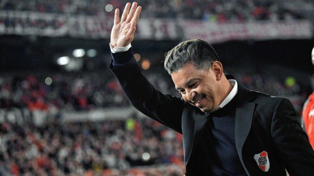 Gallardo hizo historia: llegó a los 100 partidos con River Plate en la Copa Libertadores.