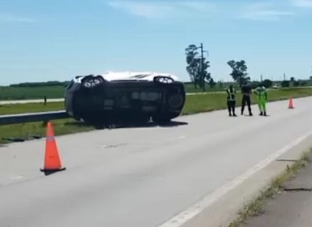 Un hombre de 52 años falleció tras volcar en la autopista a Córdoba