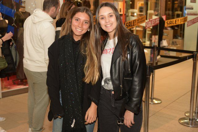 Martina Carretero y Agustina Bertoglio