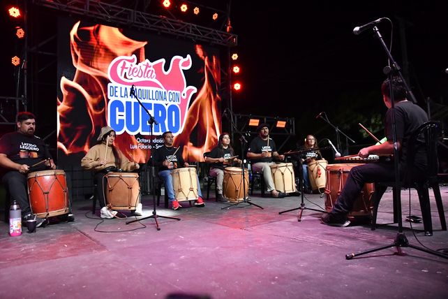 Luis Palacios celebró la 8° edición de la Fiesta de la Vaquillona con Cuero con una gran convocatoria