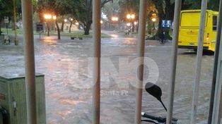 En algunas zonas cortaron la luz a pedido de Protección Civil
