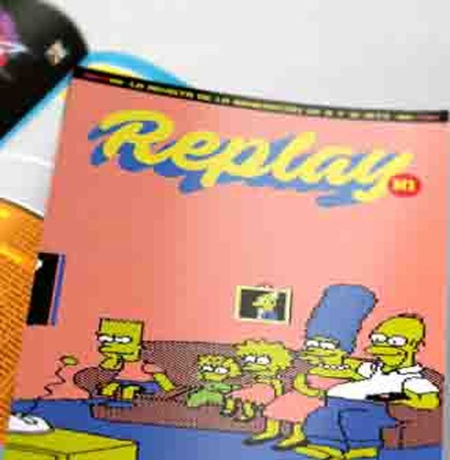 Replay. Tapa de su primera edición.