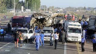 Pérez dijo que hubo negligencia del camionero que era perseguido por la policía