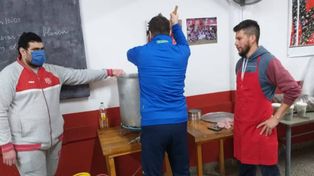 Unión organizó una olla popular para los más necesitados