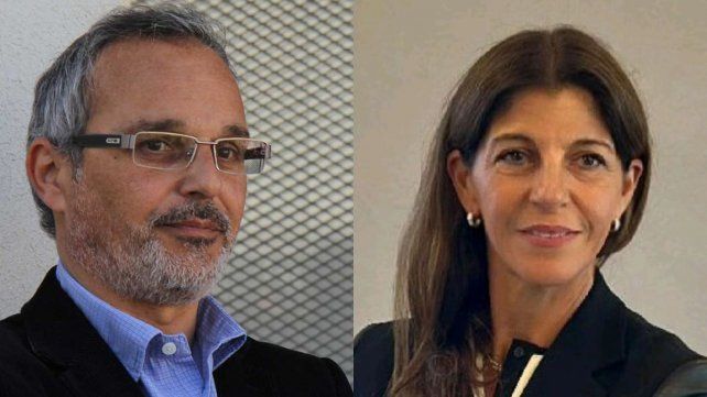 Mario Russo y Florencia Misrahi.