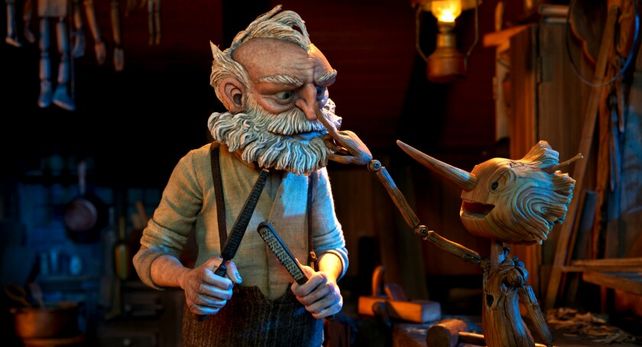 Del Toro eligió un tono oscuro para su versión del relato de 1883 del italiano Carlo Collodi.