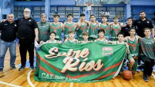 Entre Ríos se subió al podio en el Campeonato Argentino de Infantiles