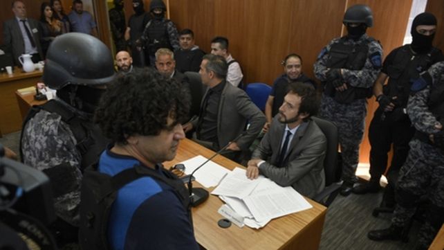 Sentencia. El juicio a Los Monos sumó preocupación. La semana pasada  balearon casas en las que vivió el presidente del Tribunal que los  condenó.